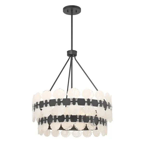 Bancroft 5-Light Chandelier in Matte Black - Image 5