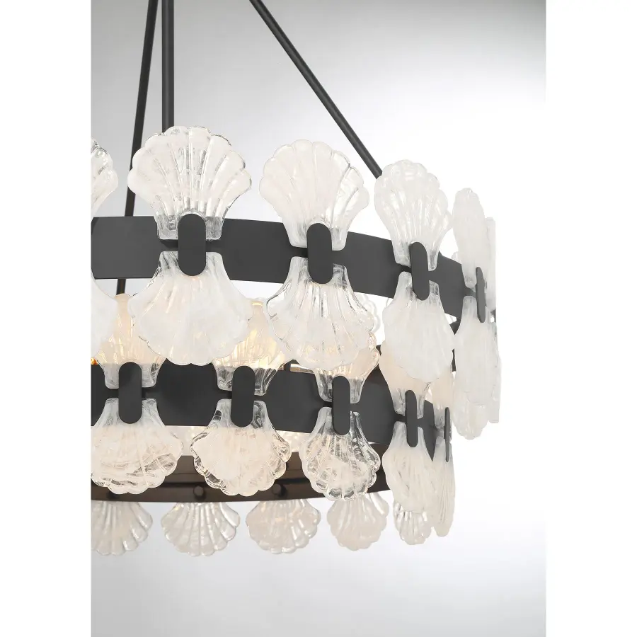 Bancroft 5-Light Chandelier in Matte Black - Image 7