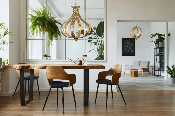 Atlas 6-Light Chandelier in Grecian Gold by Breegan Jane - Image 7