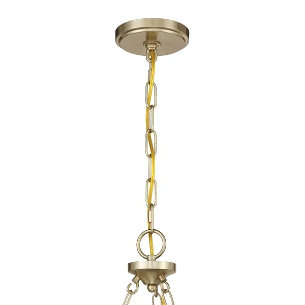 Orianna 6-Light Chandelier in Noble Brass - Image 5