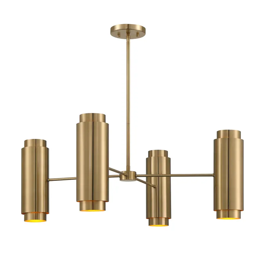Lio 8-Light Chandelier in Noble Brass by Breegan Jane - Image 3