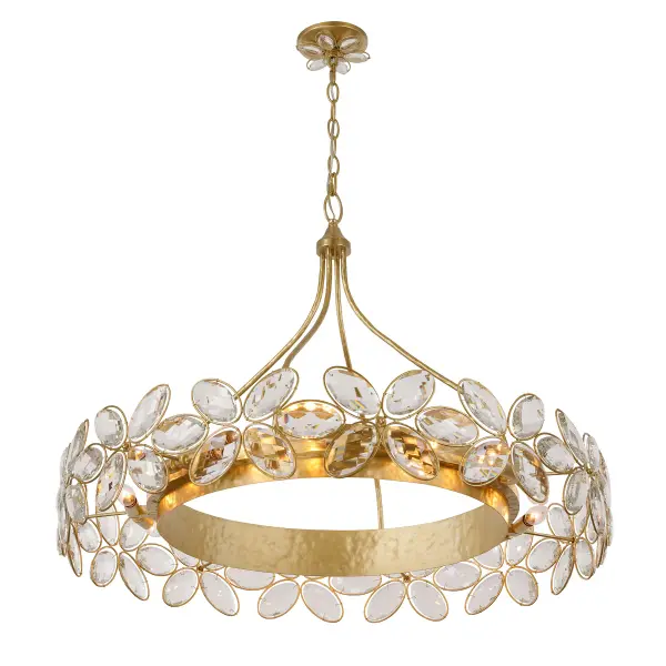 Marbella 14-Light Chandelier in Gold Shimmer by Breegan Jane - Image 4