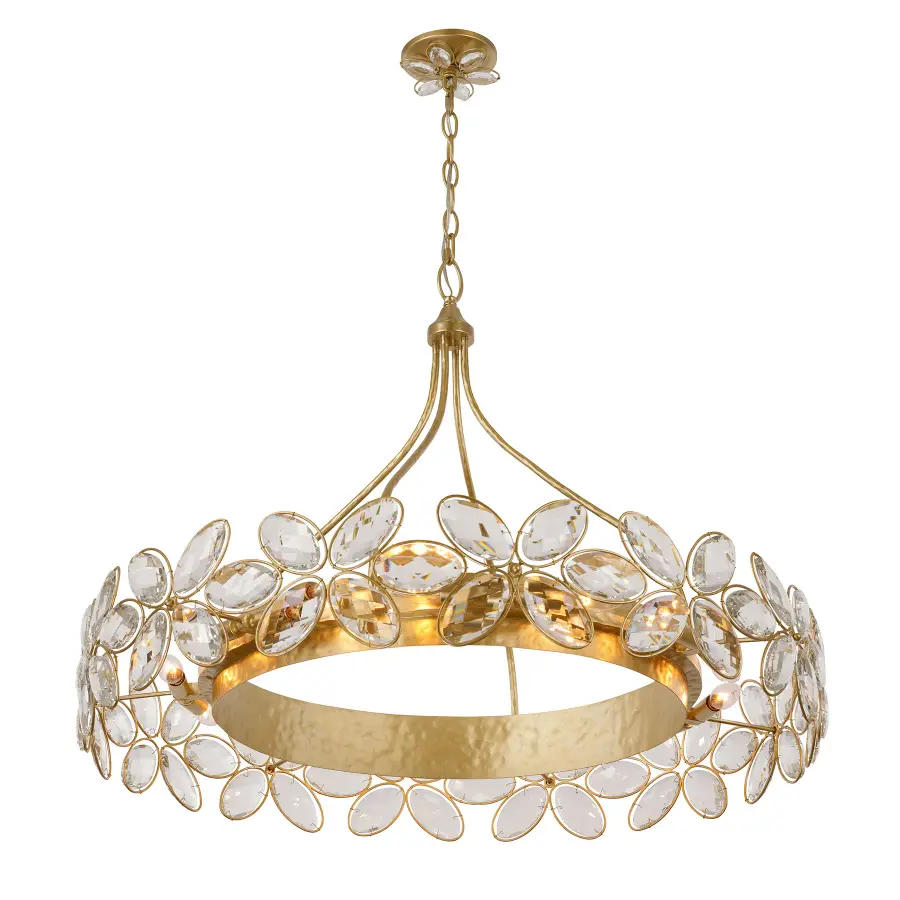 Marbella 14-Light Chandelier in Gold Shimmer by Breegan Jane - Image 4