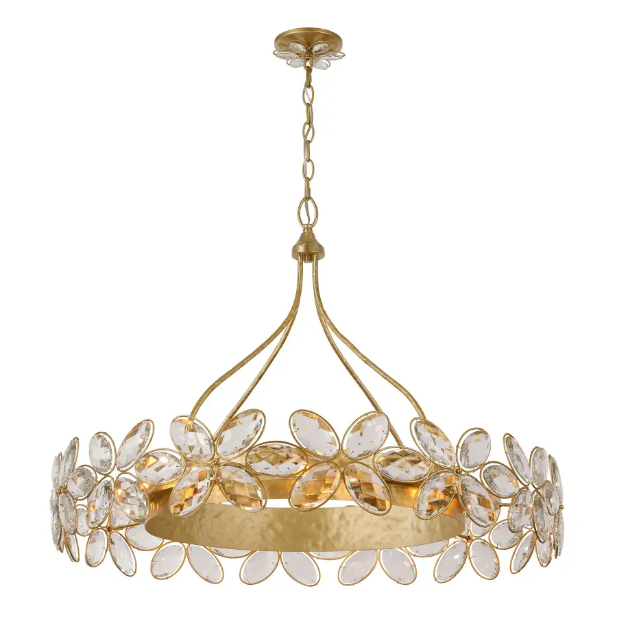 Marbella 14-Light Chandelier in Gold Shimmer by Breegan Jane - Image 5