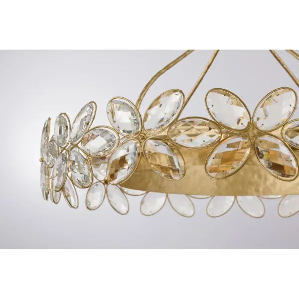 Marbella 14-Light Chandelier in Gold Shimmer by Breegan Jane - Image 6