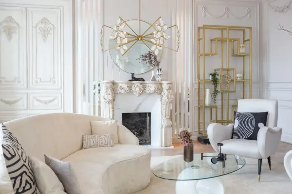 Marbella 6-Light Chandelier in Gold Shimmer by Breegan Jane - Image 8