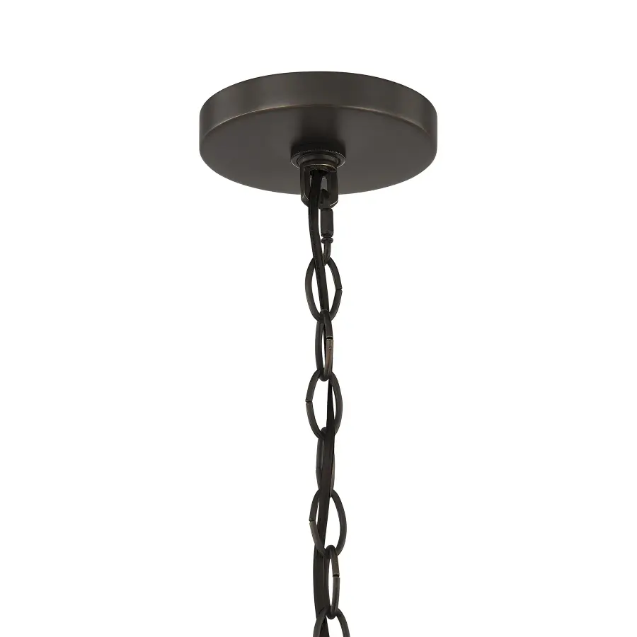 Weston 4-Light Chandelier in Mediterranean Bronze by Dann Foley - Image 6