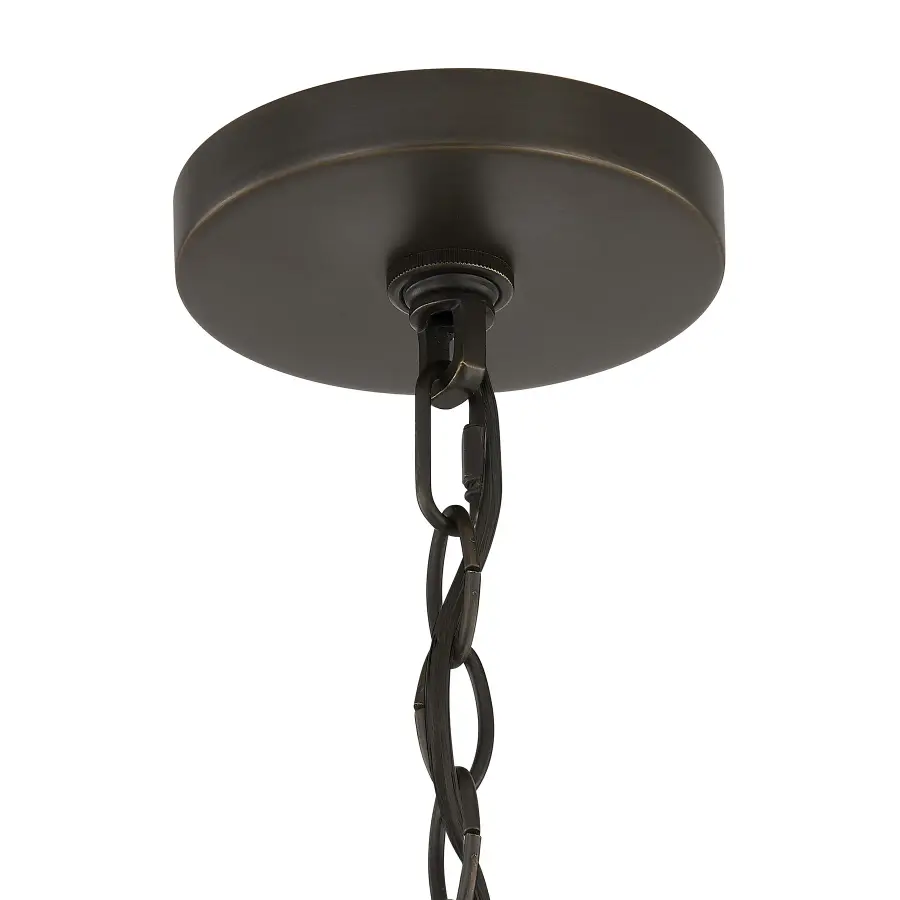 Weston 6-Light Chandelier in Mediterranean Bronze by Dann Foley - Image 6
