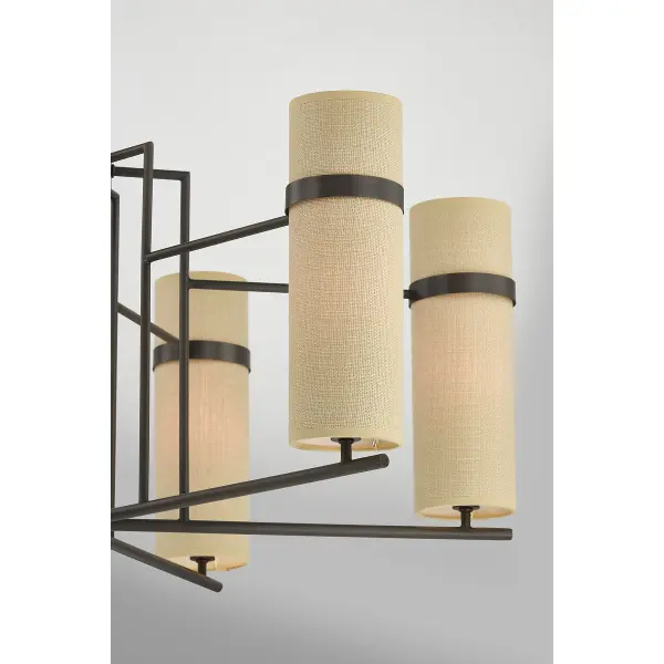 Weston 6-Light Chandelier in Mediterranean Bronze by Dann Foley - Image 7
