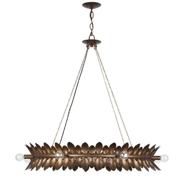 Heiress 8-Light Chandelier in Patinated Bronze by Breegan Jane - Image 2