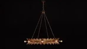 Heiress 8-Light Chandelier in Patinated Bronze by Breegan Jane - Image 7