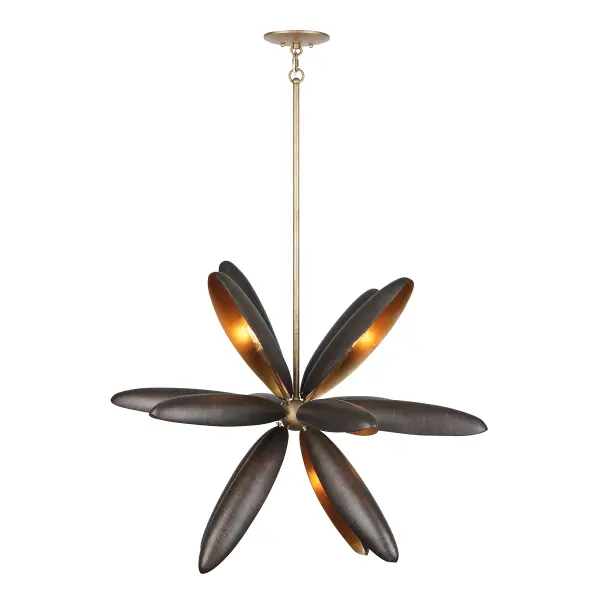 Estrella Del Mar 14-Light Chandelier in Centura with Burnished Gold by Breegan Jane - Image 1