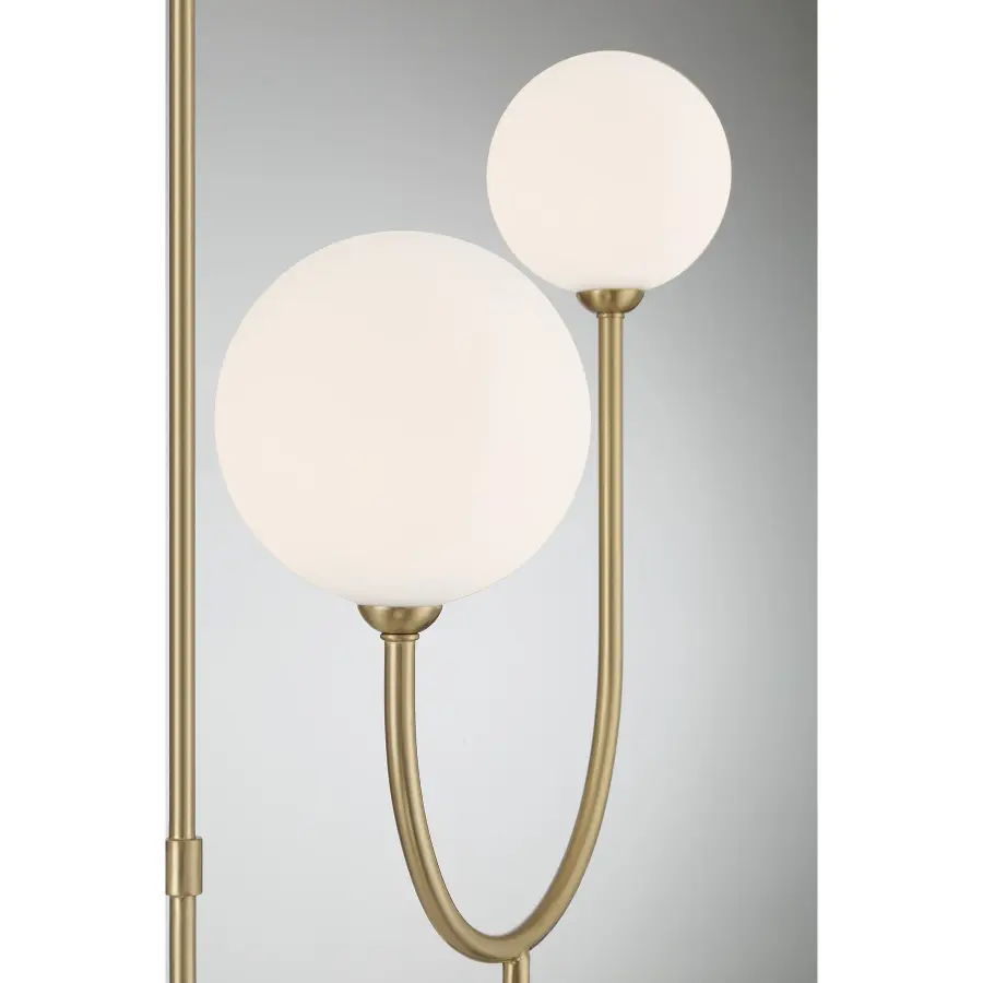 Chester 9-Light Chandelier in Noble Brass - Image 6