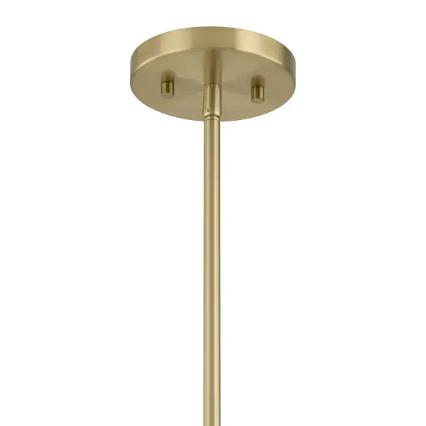 Rosa 6-Light Chandelier in Noble Brass - Image 6