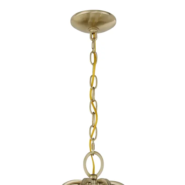 Lombard 8-Light Chandelier in Noble Brass - Image 6
