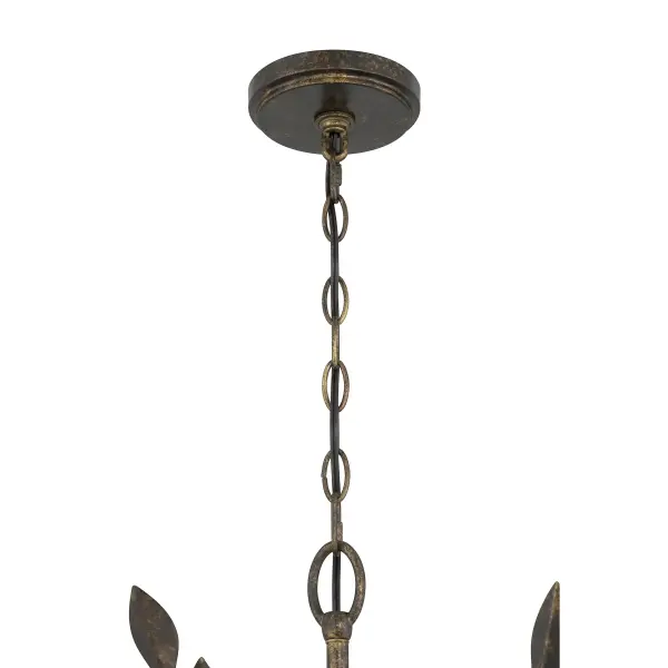Laska 5-Light Chandelier in Enchanted Bronze by Breegan Jane - Image 6