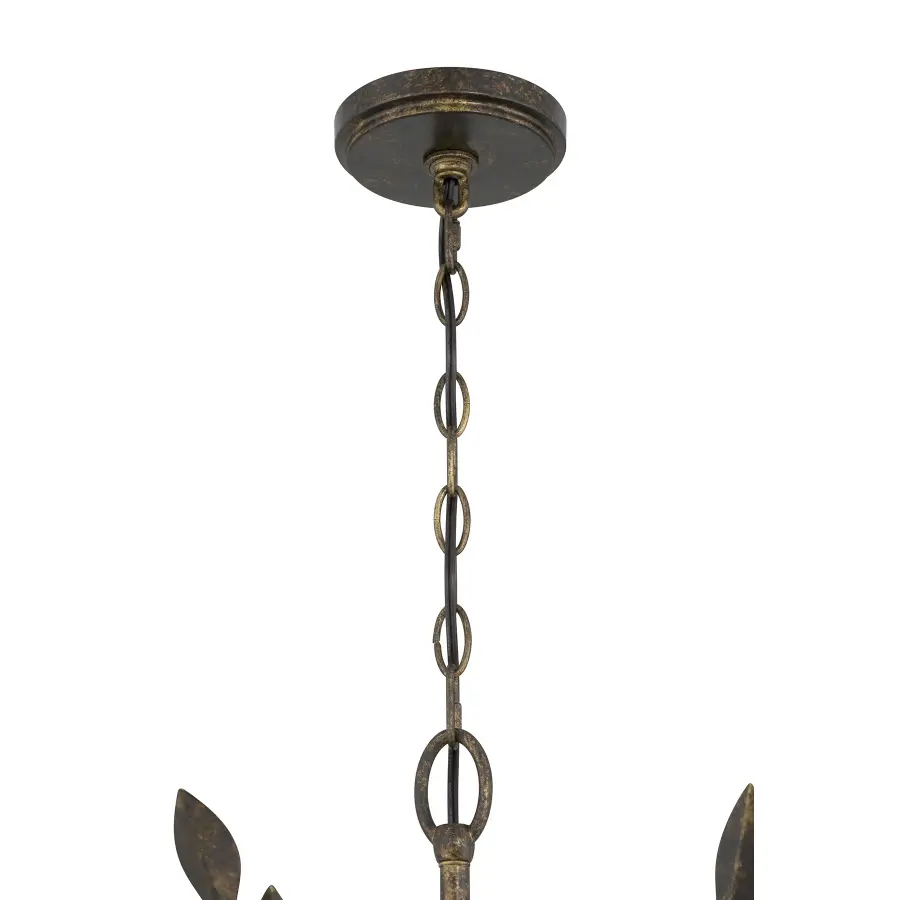 Laska 5-Light Chandelier in Enchanted Bronze by Breegan Jane - Image 6