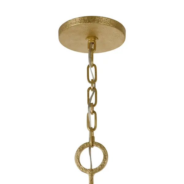 Noah 8-Light Chandelier in Gold Armory by Breegan Jane - Image 7