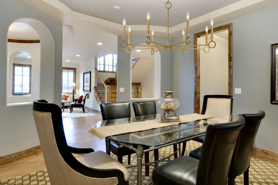 Noah 8-Light Chandelier in Gold Armory by Breegan Jane - Image 9