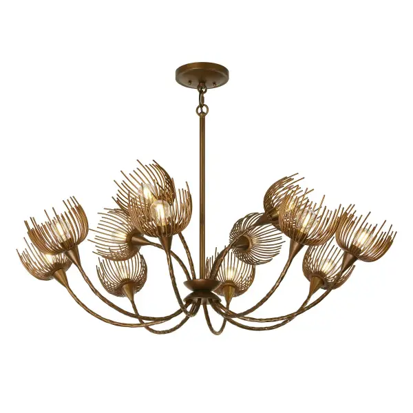 Protea 12-Light Chandelier in Manchester by Breegan Jane - Image 5