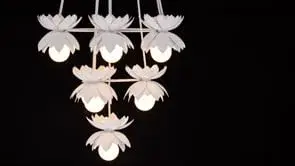 Pacha 10-Light Chandelier in White Cashmere by Breegan Jane - Image 6