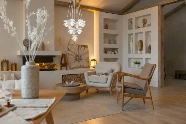 Pacha 10-Light Chandelier in White Cashmere by Breegan Jane - Image 7