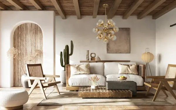 Matisse 16-Light Chandelier in Warm Brass - Image 8