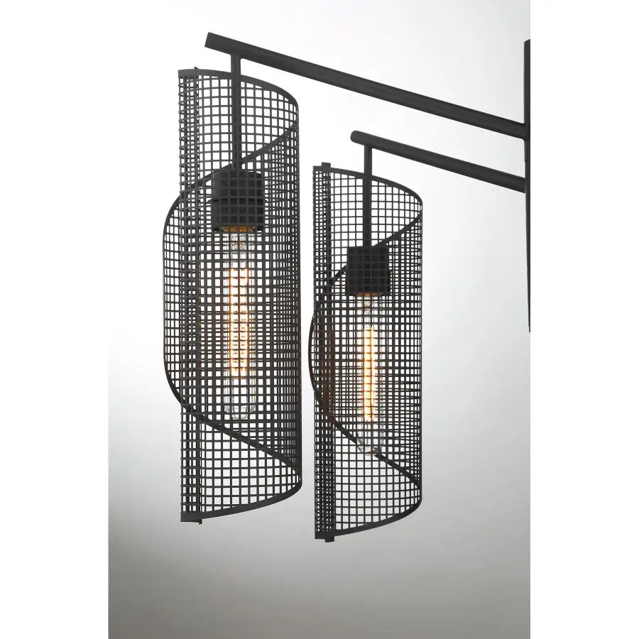 Hillbourne 5-Light Chandelier in Matte Black - Image 6