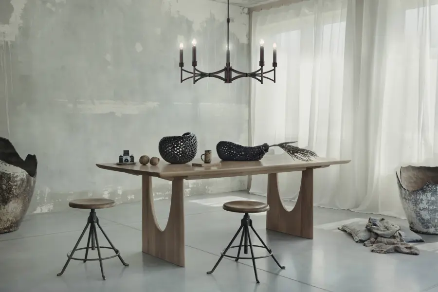 Gardner 5-Light Chandelier in Champagne Mist - Image 8
