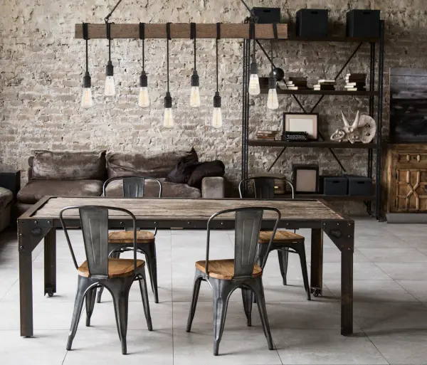 Burgess 8-Light Linear Chandelier in Durango - Image 8