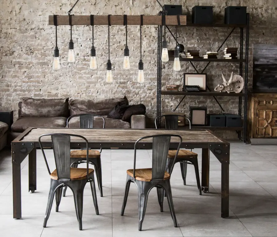 Burgess 8-Light Linear Chandelier in Durango - Image 8