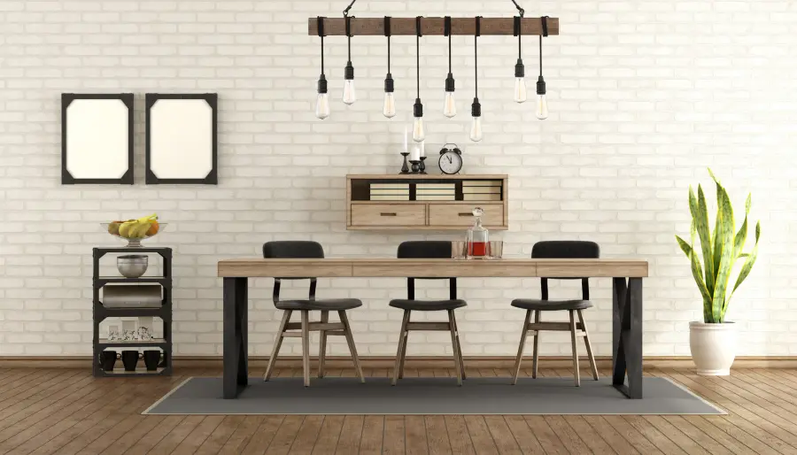Burgess 8-Light Linear Chandelier in Durango - Image 10