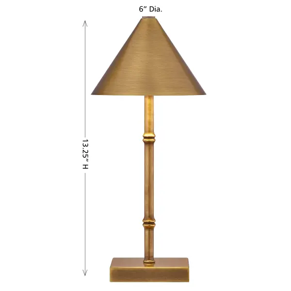 Mae 1-Light Portable Rechargeable LED Table Lamp By Coco & Dash - Image 6
