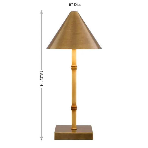 Mae 1-Light Portable Rechargeable LED Table Lamp By Coco & Dash - Image 6