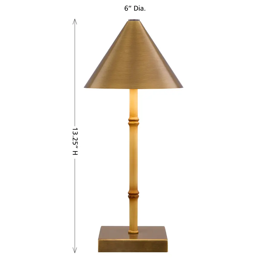 Mae 1-Light Portable Rechargeable LED Table Lamp By Coco & Dash - Image 6
