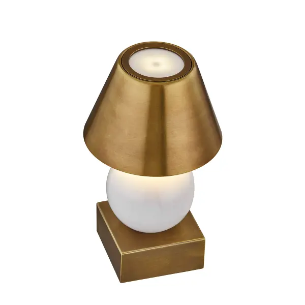 Silas 1-Light Portable Rechargeable LED Table Lamp By Coco & Dash - Image 4