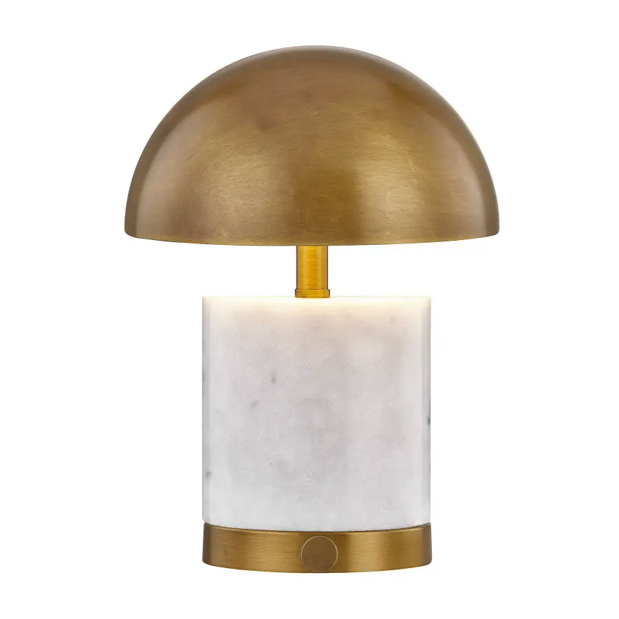 Cora 1-Light Portable Rechargeable LED Table Lamp By Coco & Dash - Image 1