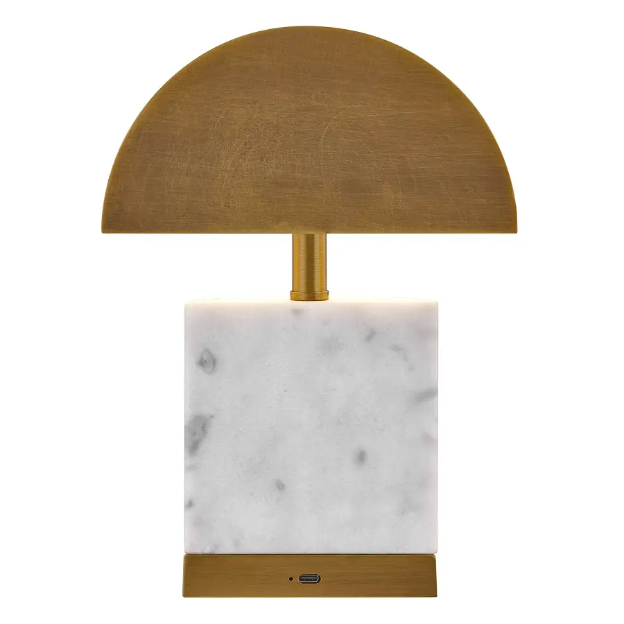 Cora 1-Light Portable Rechargeable LED Table Lamp By Coco & Dash - Image 5