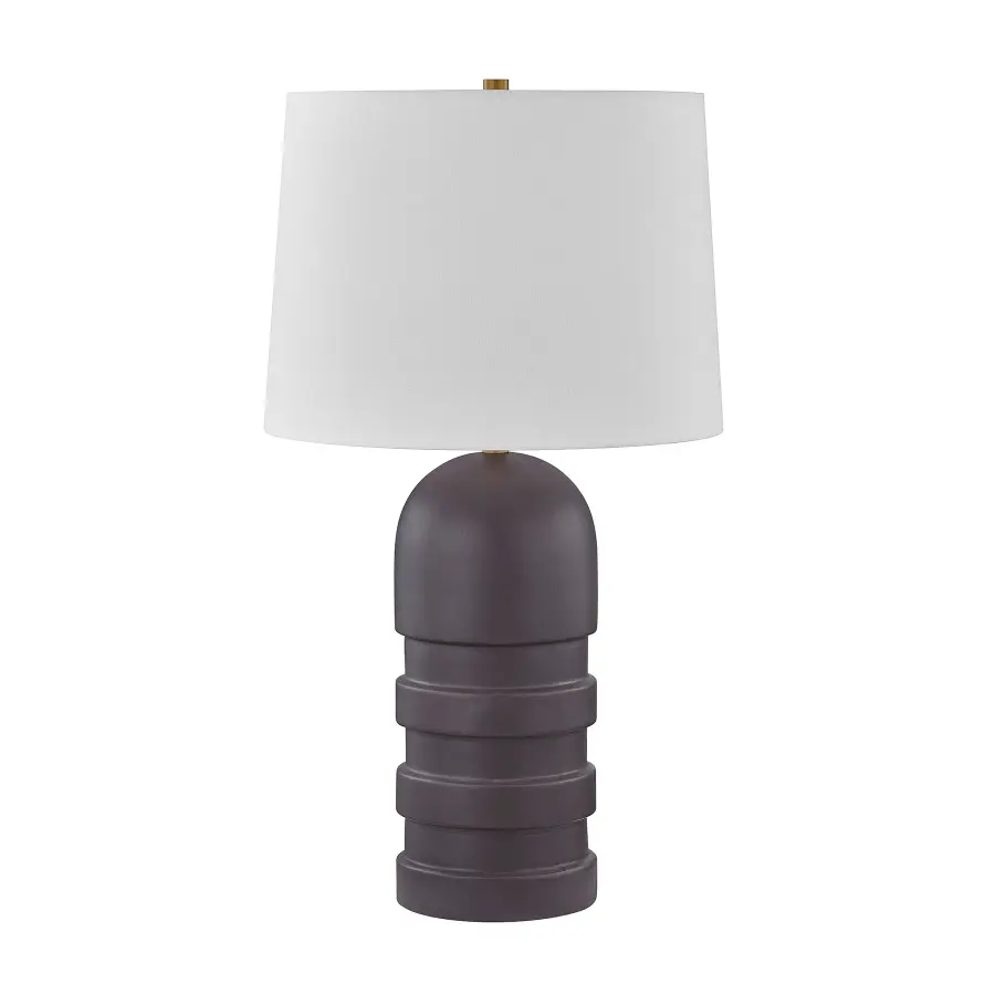 Wehunt One Light Table Lamp in Brown - Image 2