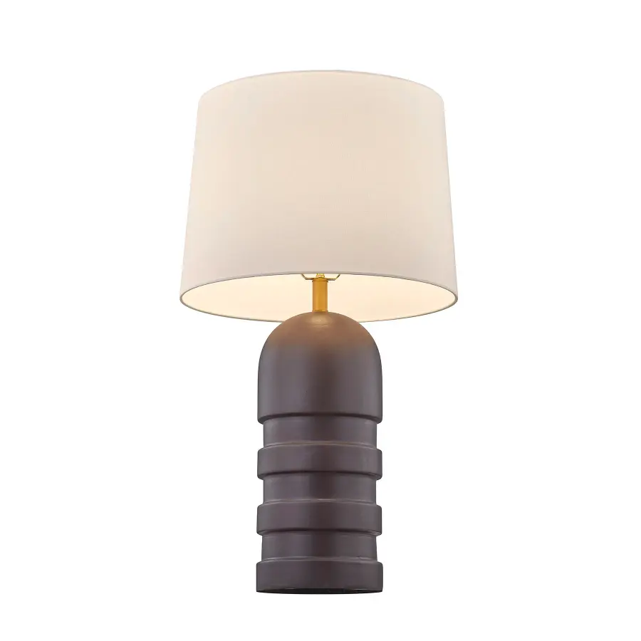 Wehunt One Light Table Lamp in Brown - Image 3