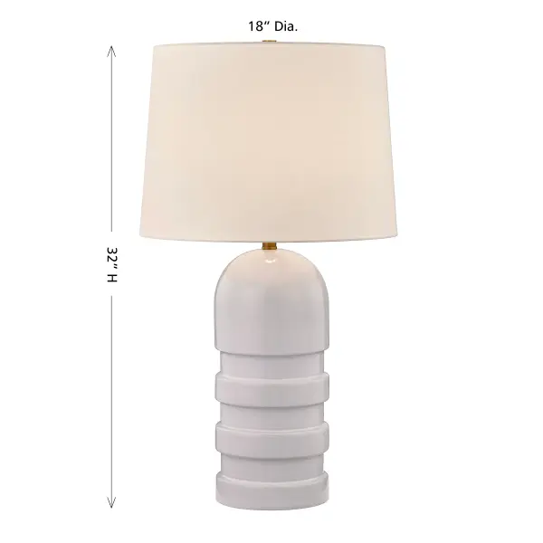 Wehunt 1-Light Table Lamp By Coco & Dash - Image 5