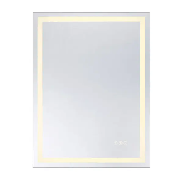 The Oneida LED mirror combines sleek contemporary design with intelligent features including three color temperature settings, stepless dimming, automatic defogger, and memory function. Perfect for modern bathrooms and dressing areas.