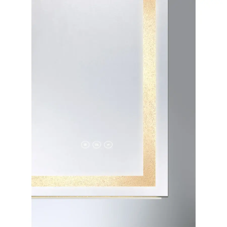Cordova LED Rectangle Frontlit Mirror - Image 4
