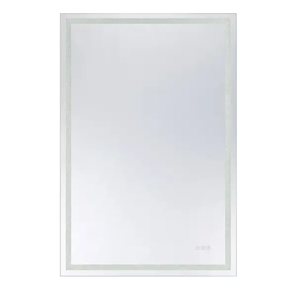 Cordova LED Rectangle Frontlit Mirror - alternate view