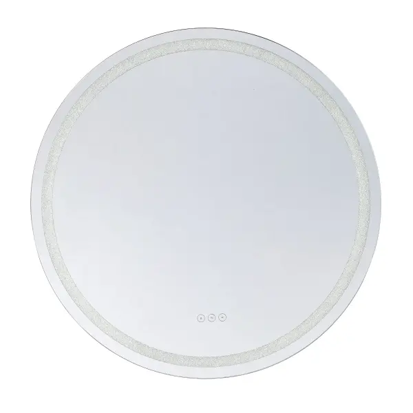 Cordova LED Round Frontlit Mirror - alternate view