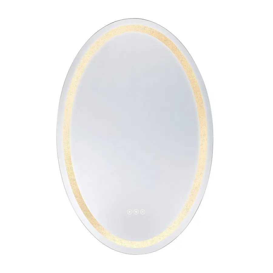 Cordova LED Oval Frontlit Mirror - Image 1