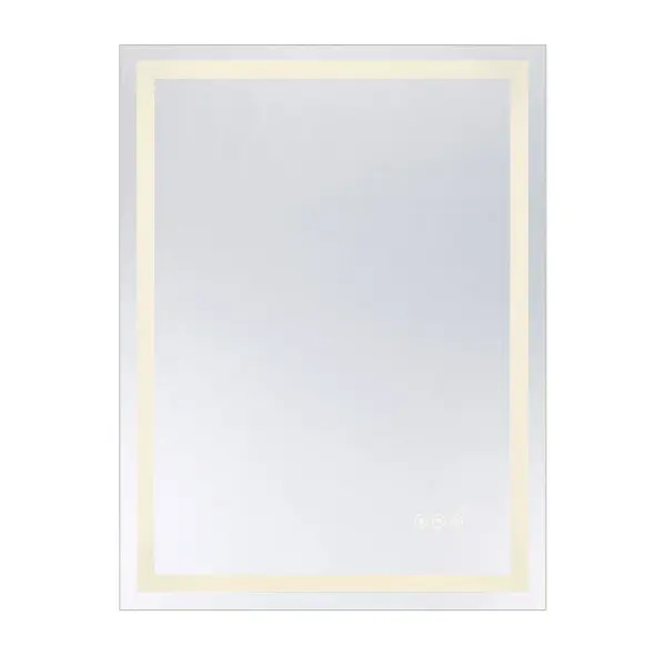Beckett LED Rectangle Frontlit and Backlit Mirror