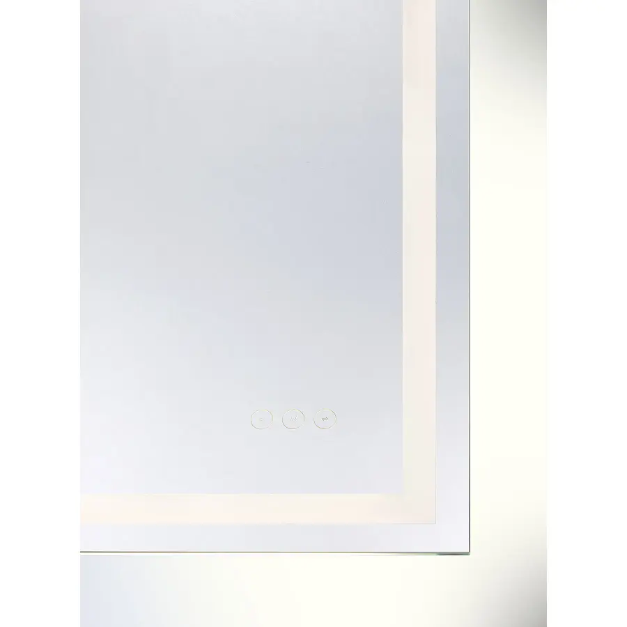 Beckett LED Rectangle Frontlit and Backlit Mirror - Image 5