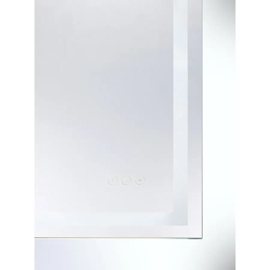 Beckett LED Rectangle Frontlit and Backlit Mirror - Image 6