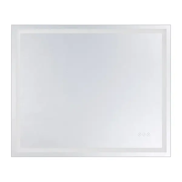 Beckett LED Rectangle Frontlit and Backlit Mirror - alternate view